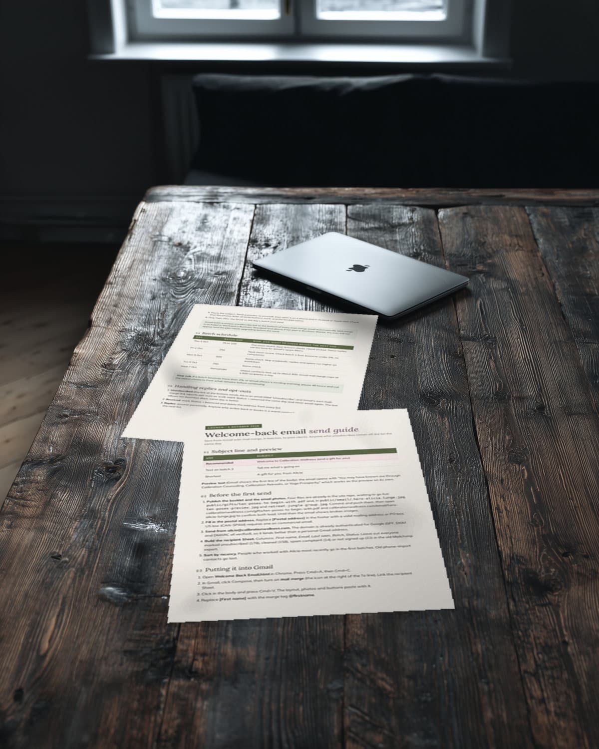 Calibration Wellness: Google Workspace automation