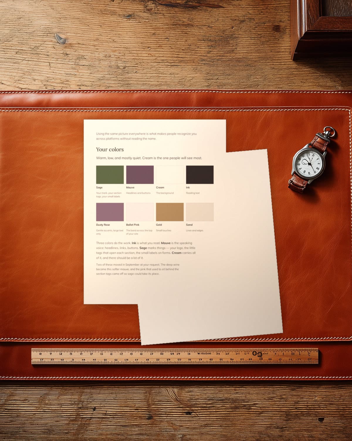 Calibration Wellness brand guide